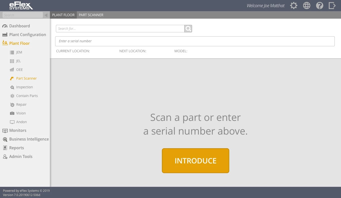 Road Map - Part Scanner