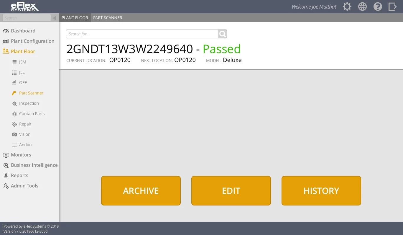Road Map - Part Scanner